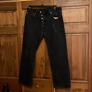 Levi’s 501 Black Jeans 36x30